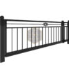 Modell 10 – Klassisch-schlichtes Zaunfeld mit dezentem Zierdetail