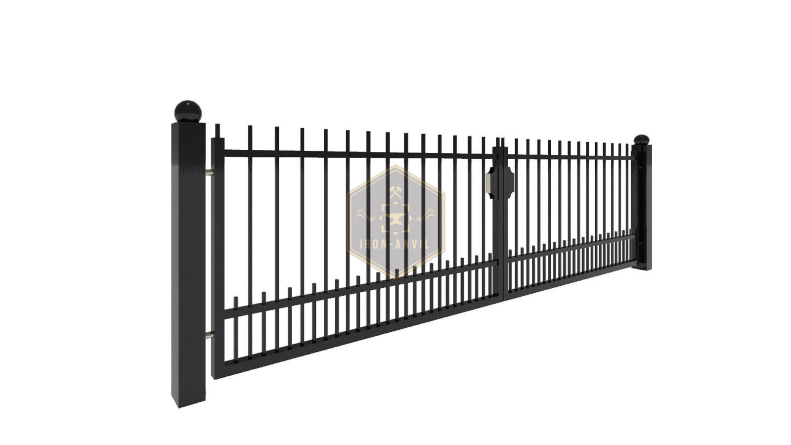 kus_20_fluegel_render_ww Modell 20 – Schlichtes Zaunsystem mit klarer Struktur