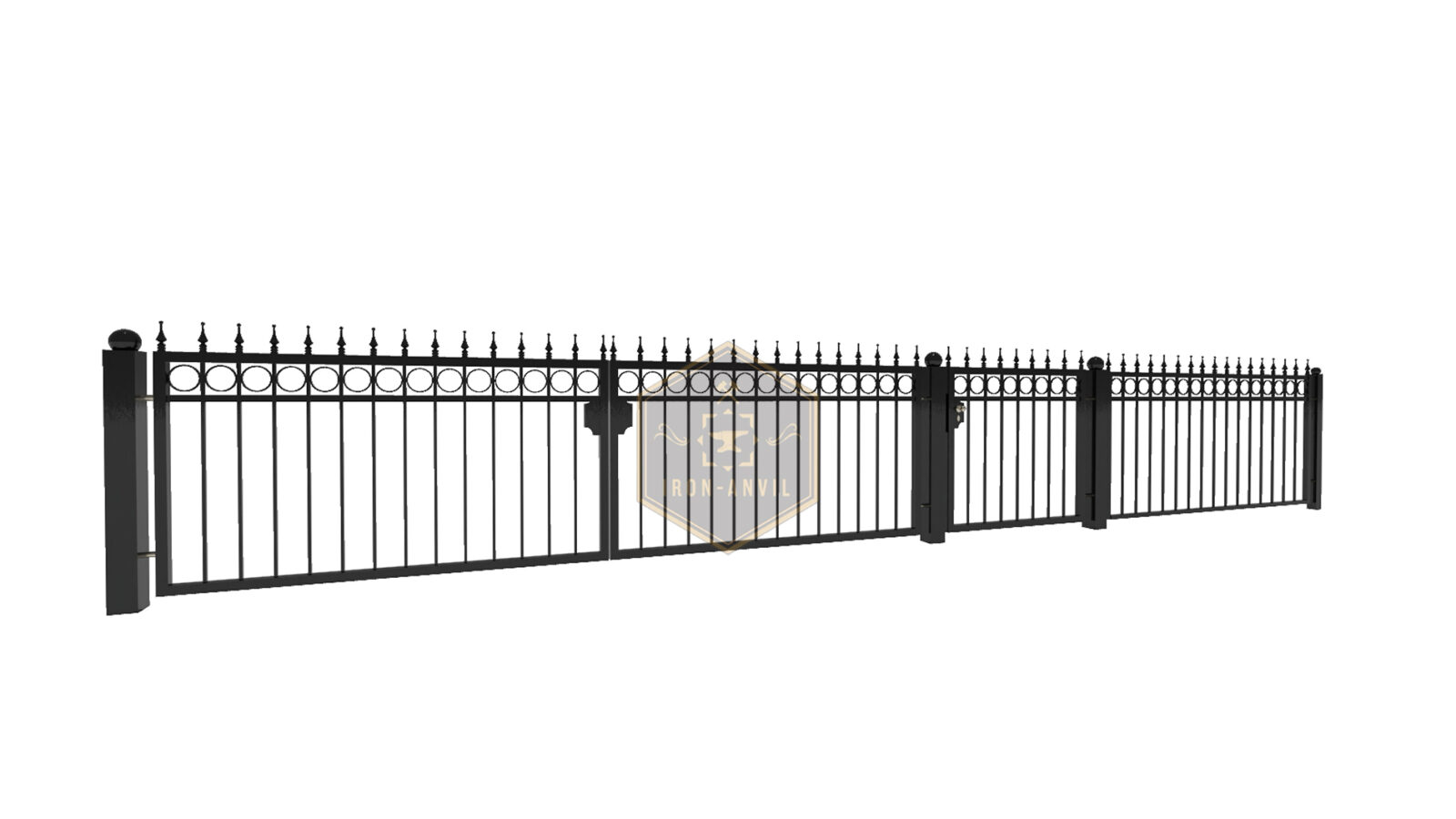 kus_25_gesamt_render_w Modell 25 – Klassisches Zierzaunsystem mit dekorativen Elementen