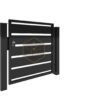 Modell 5 – Modernes Zaunsystem mit markanter Horizontalstruktur