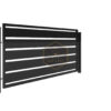 Modell 5 – Modernes Zaunsystem mit markanter Horizontalstruktur