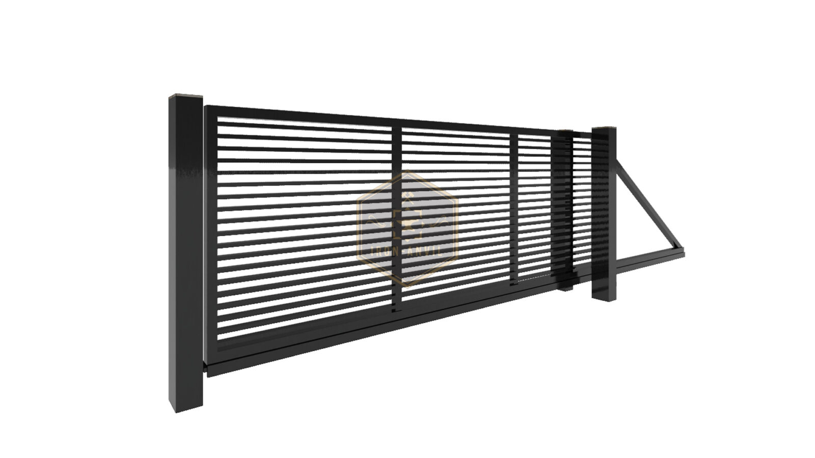 kus_28_schiebe_w Modell 28 – Schlichter Designzaun mit horizontalen Linien