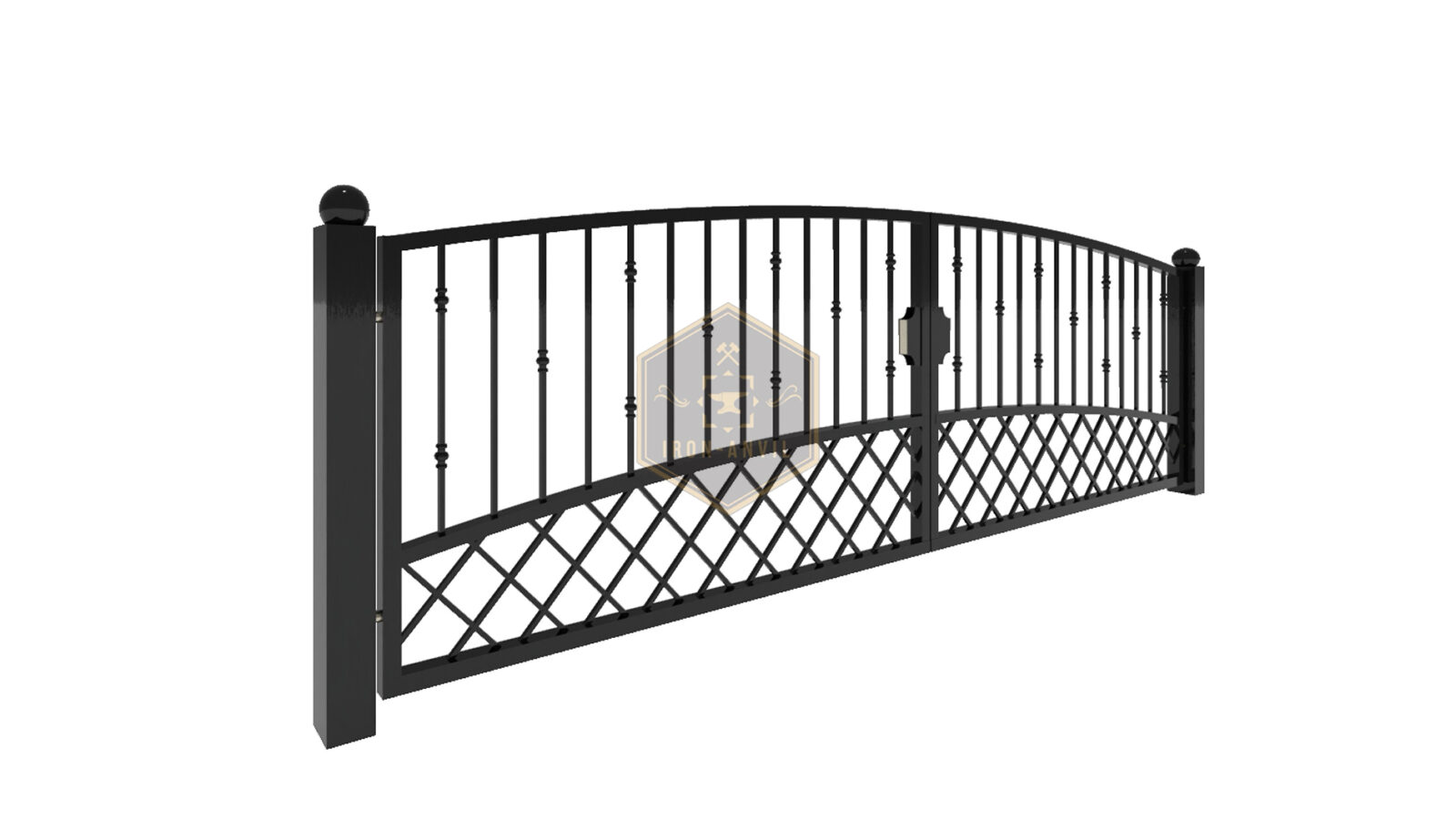 kus_17_fluegel_render_w Modell 17 – Stilvoller Zaun mit Ziergittern und Dekorelementen