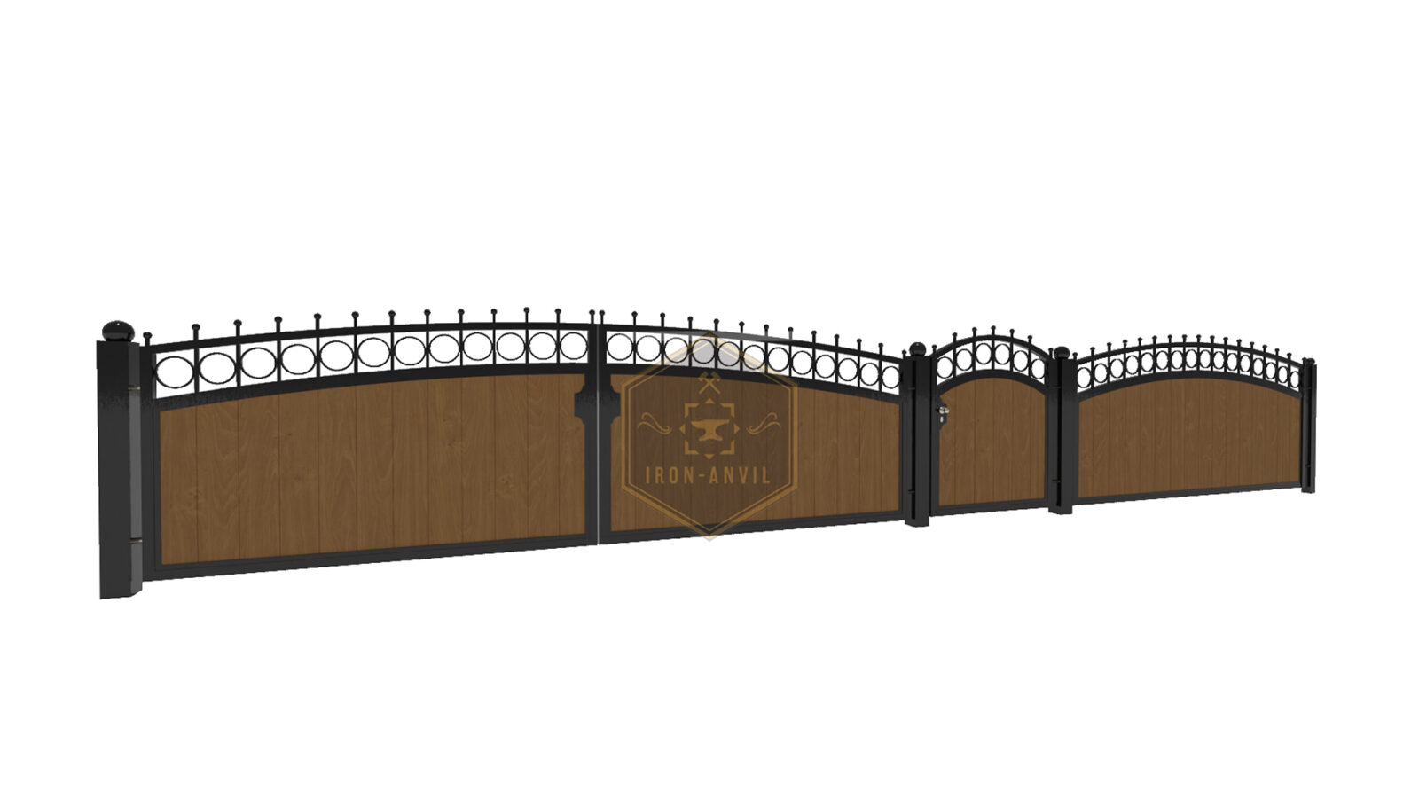 kus_29_ges_render_w Modell 29 – Schmückender Zaun mit Holzoptik und Kugelabschlüssen