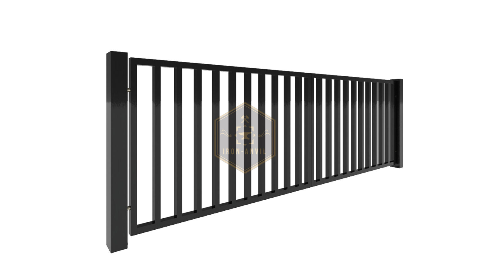 kus_3_fluegel_render_w Modell 3 – Moderner Zaun komplett aus 40×40 mm Profil gefertigt
