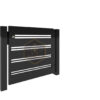 Modell 4 – Massives Design mit Edelstahloptik und klarer Struktur